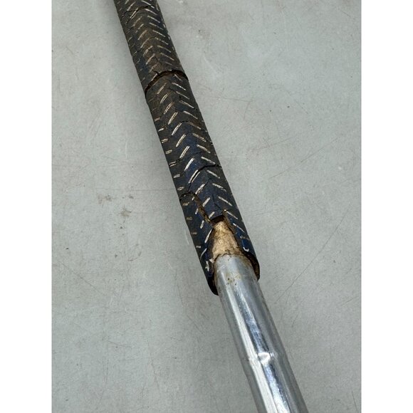 Antique LYnx Golf 5 Wood Club With Shaft & Leather Grip RH 40" READ - Picture 3 of 8